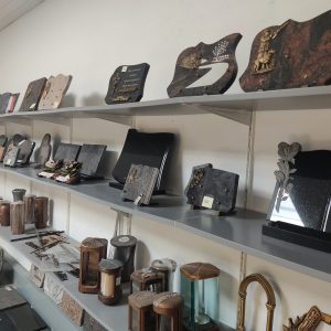 plaque funéraire noir et grise plaque funéraire en granit personnalisée