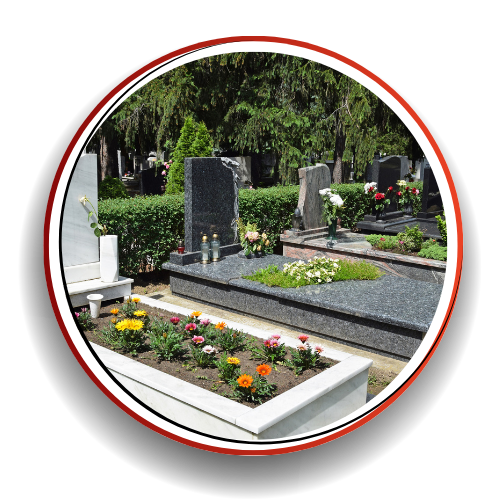 Pierre tombale standard