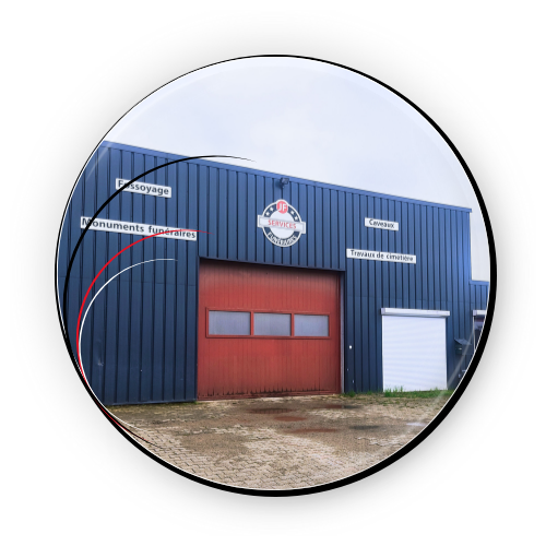 Etablissement pour services funéraires à Réchésy dans le Territoire de Belfort.