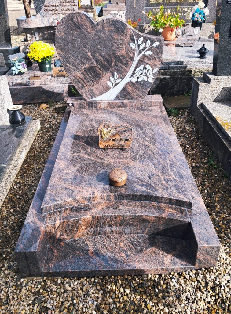 Granit Himalaya avec Lithogravure